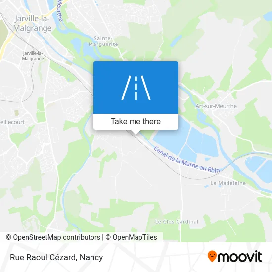 Rue Raoul Cézard map