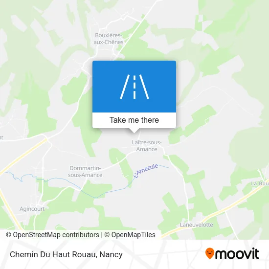 Chemin Du Haut Rouau map