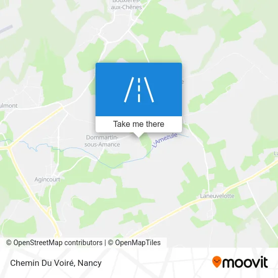 Chemin Du Voiré map