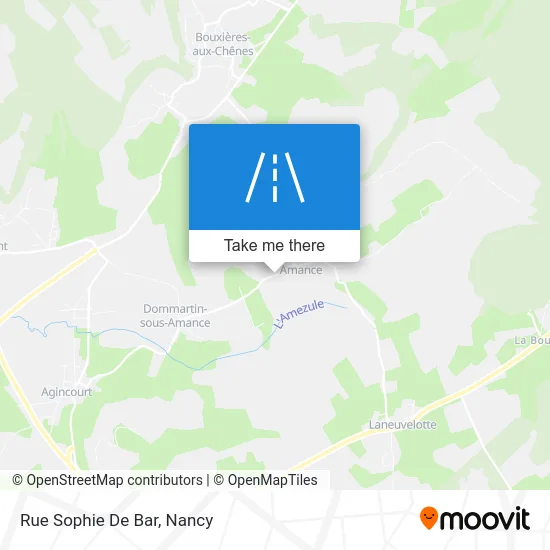 Rue Sophie De Bar map