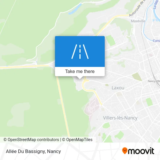 Allée Du Bassigny map