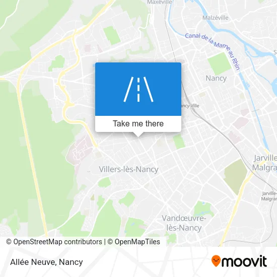 Allée Neuve map