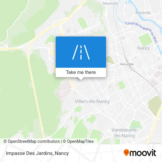 Impasse Des Jardins map