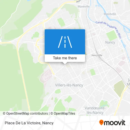 Place De La Victoire map