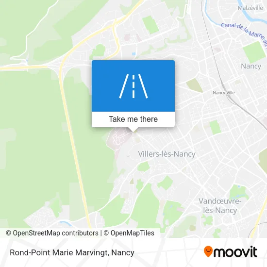 Rond-Point Marie Marvingt map