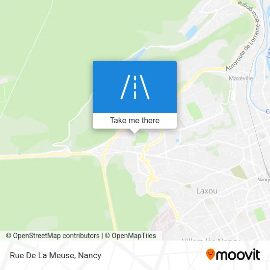 Rue De La Meuse map
