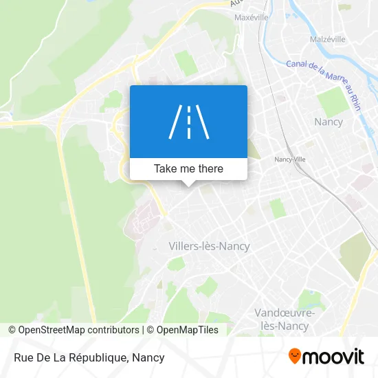 Rue De La République map