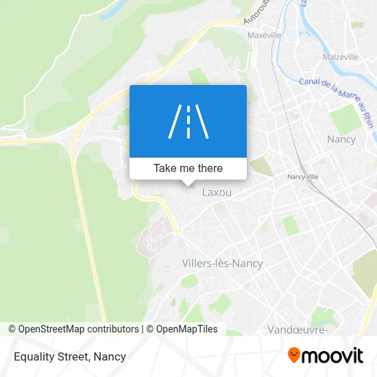 Rue De L'Égalité map