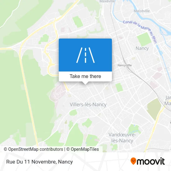 Rue Du 11 Novembre map