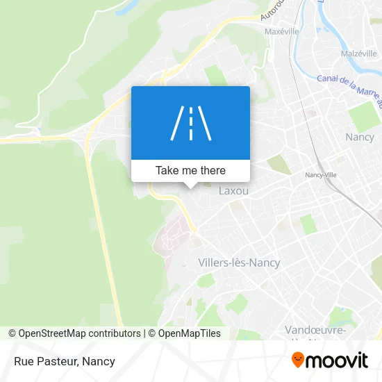 Rue Pasteur map