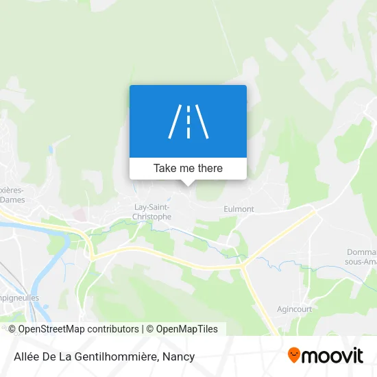 Allée De La Gentilhommière map