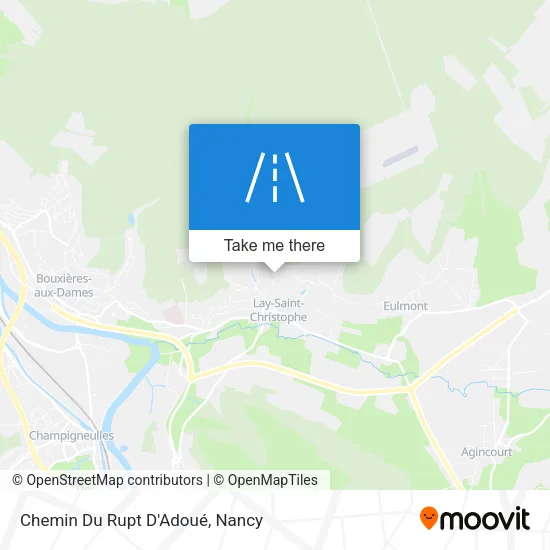 Chemin Du Rupt D'Adoué map