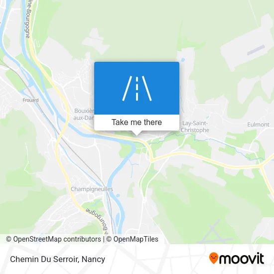 Chemin Du Serroir map