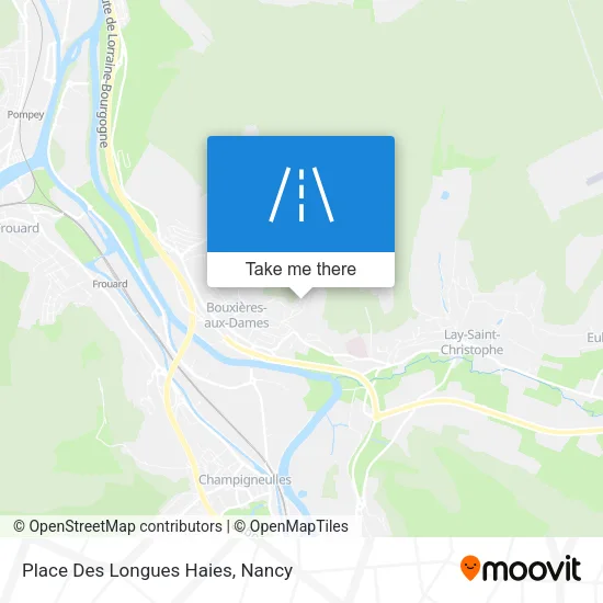 Place Des Longues Haies map