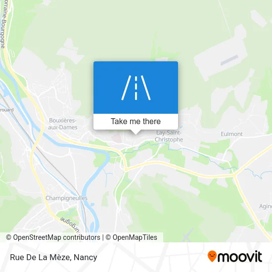 Rue De La Mèze map