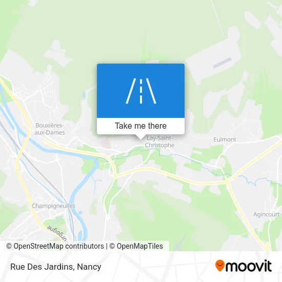 Rue Des Jardins map