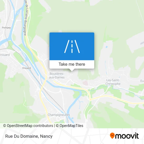 Rue Du Domaine map