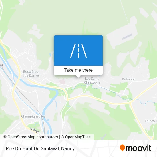 Rue Du Haut De Sanlaval map