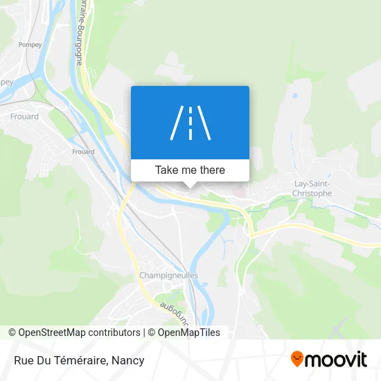 Rue Du Téméraire map