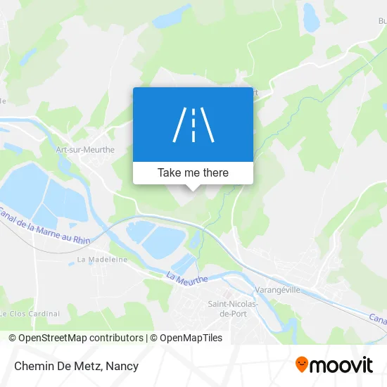 Chemin De Metz map