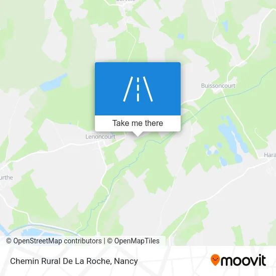 Chemin Rural De La Roche map