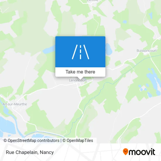 Rue Chapelain map