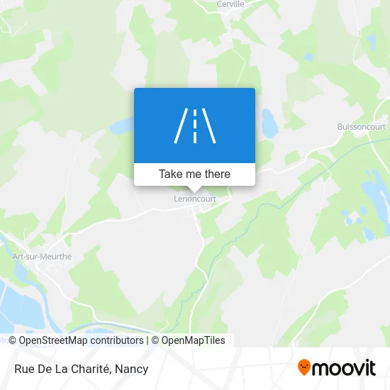 Rue De La Charité map