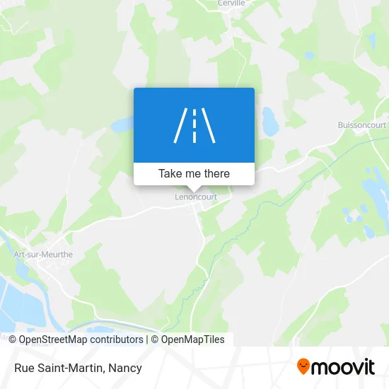 Rue Saint-Martin map