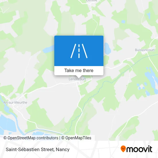 Rue Saint-Sébastien map