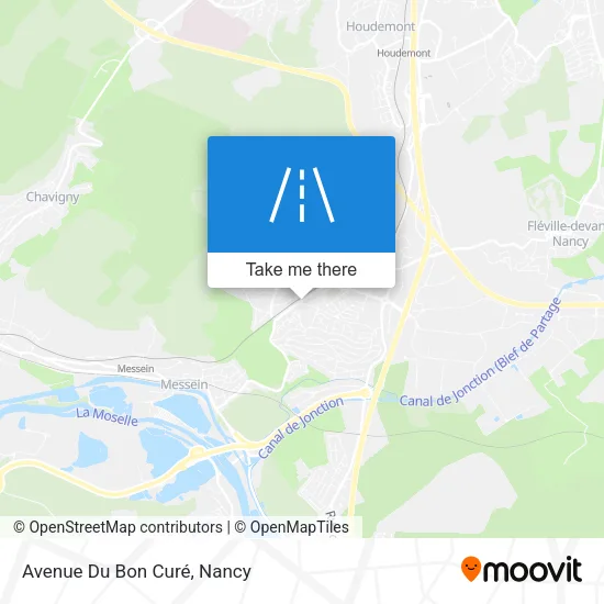 Avenue Du Bon Curé map