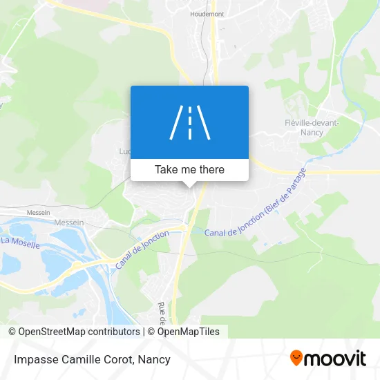 Impasse Camille Corot map