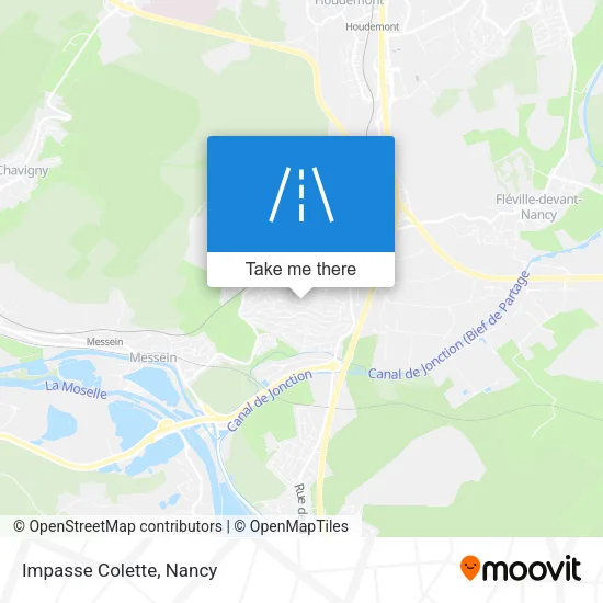 Impasse Colette map
