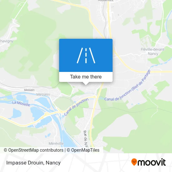 Impasse Drouin map