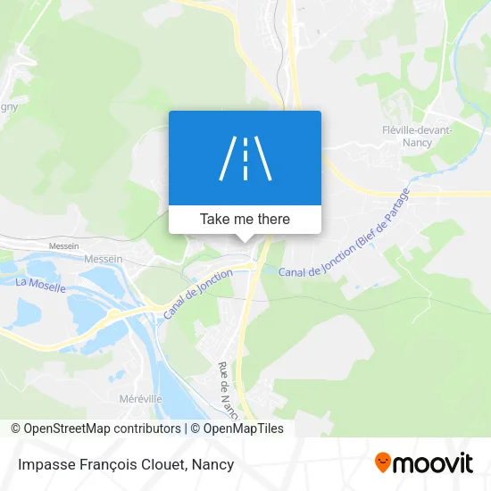 Impasse François Clouet map