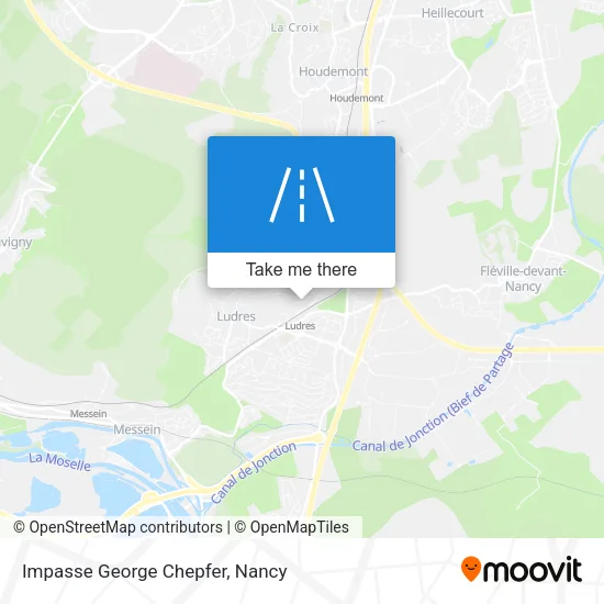 Impasse George Chepfer map