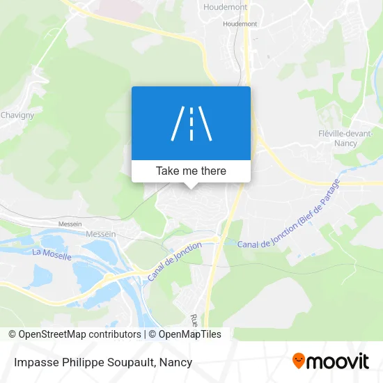Impasse Philippe Soupault map