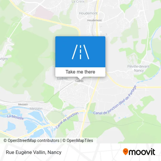 Rue Eugène Vallin map