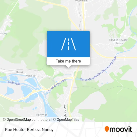 Rue Hector Berlioz map