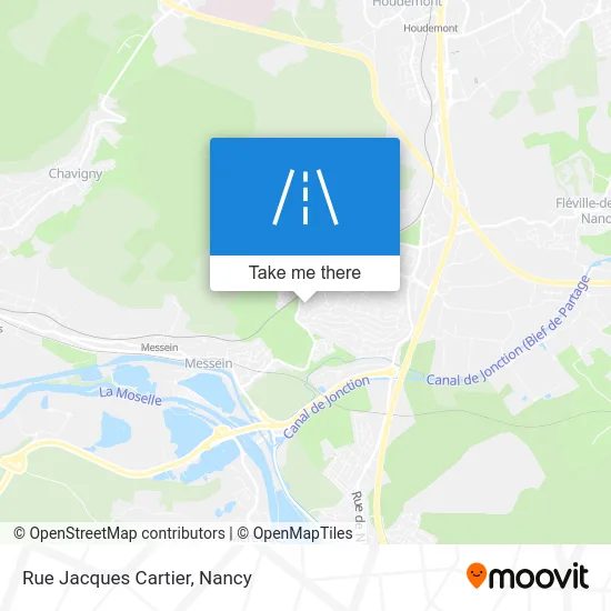 Mapa Rue Jacques Cartier