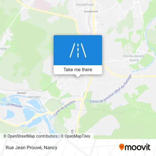 Rue Jean Prouvé map