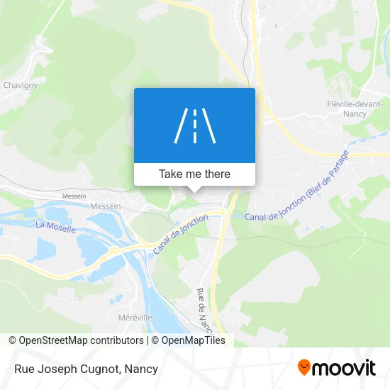 Rue Joseph Cugnot map