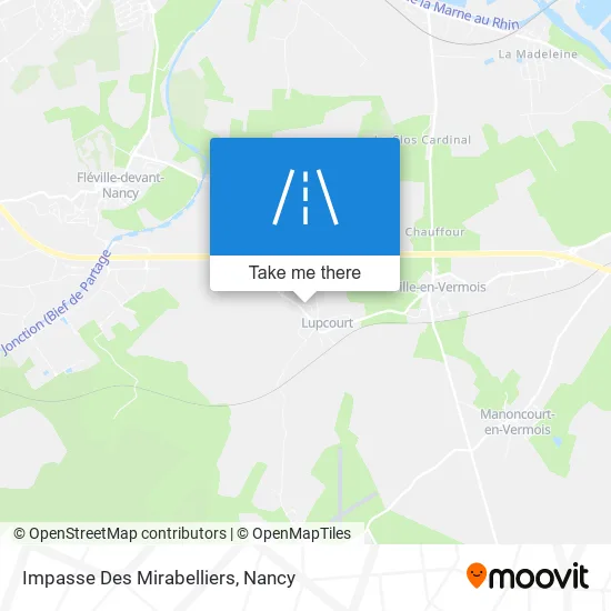 Impasse Des Mirabelliers map