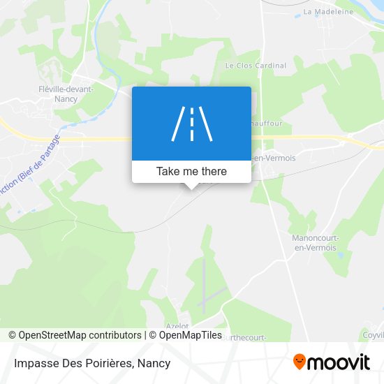 Impasse Des Poirières map
