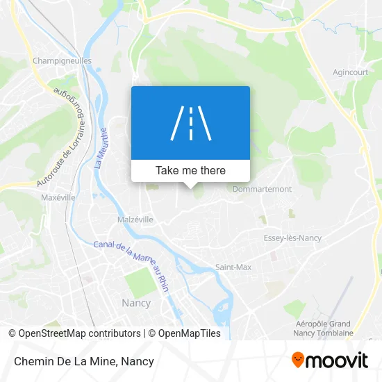 Chemin De La Mine map