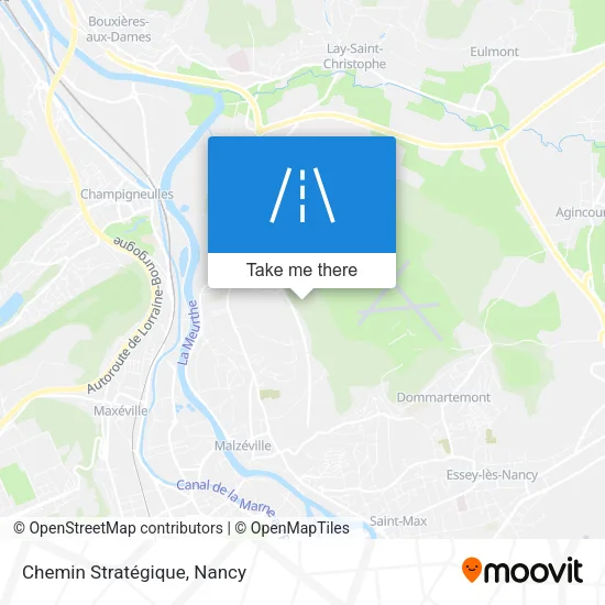 Chemin Stratégique map