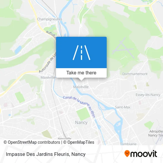 Impasse Des Jardins Fleuris map