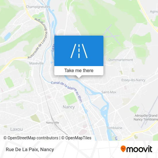 Rue De La Paix map