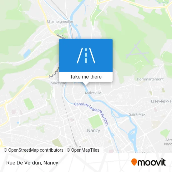 Rue De Verdun map