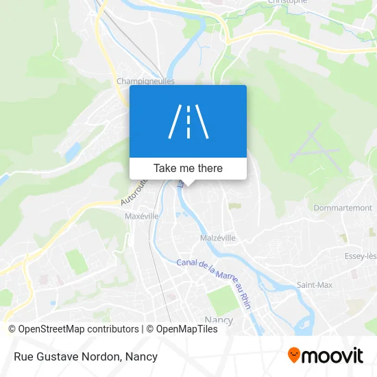 Rue Gustave Nordon map