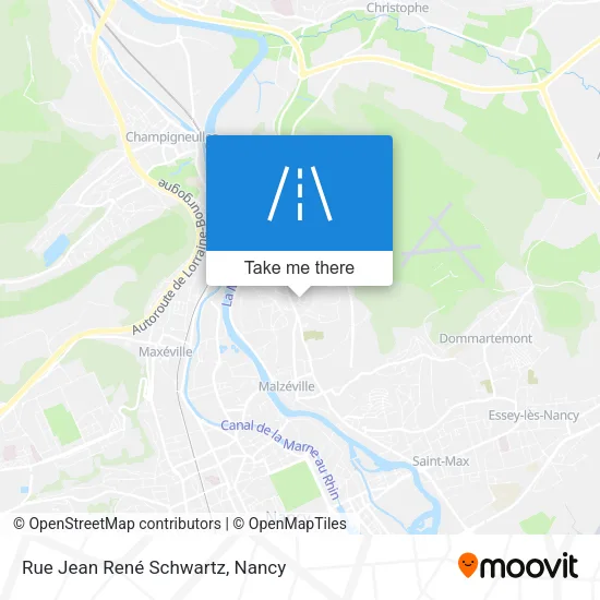 Rue Jean René Schwartz map